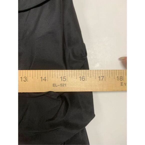 Black Rouched Dress - Picture 8 of 9